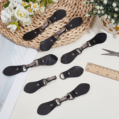 6Pcs PU Leather Buckles DIY-CY0003-97-1