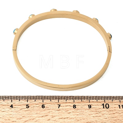 304 Stainless Steel Hinged Bangles BJEW-D408-23G-1