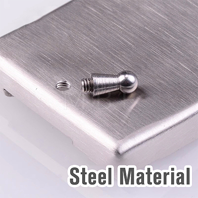 SUPERFINDINGS 40Pcs Steel Nipple Stud Rivets FIND-FH0008-02B-1