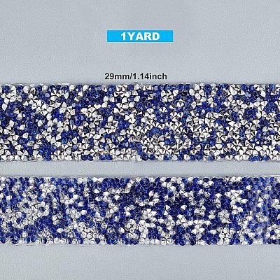 Glitter Resin Hotfix Rhinestone DIY-FG0001-51-1