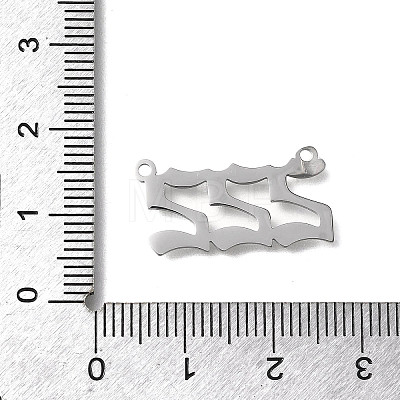 304 Stainless Steel Pendants STAS-D382-04B-P-1
