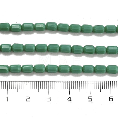 Opaque Glass Beads Strands GLAA-G112-04I-1