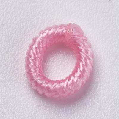 Polyester Cord Beads WOVE-K001-B28-1