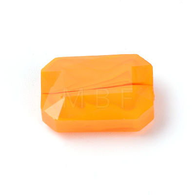 Opaque Solid Color Glass Beads GLAA-WH0025-58K-1