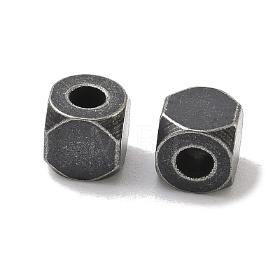 Retro 316 Surgical Stainless Steel Spacer Beads STAS-L307-09AS-02-1
