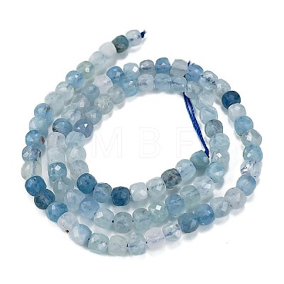 Natural Aquamarine Beads Strands G-L587-C02-01-1