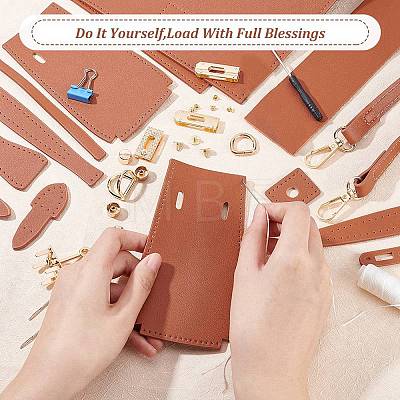 DIY Imitation Leather Handbag Making Kits DIY-WH0374-63B-1