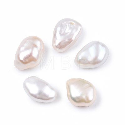 Natural Baroque Keshi Pearl Beads PEAR-N020-P18-1