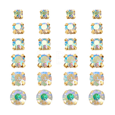 Yilisi 780Pcs 6 Style Sew on Rhinestone DIY-YS0001-44-1