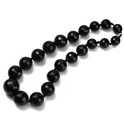 Dyed & Heated Natural Agate Graduated Beads Strands GG-CBA007A-D11-01B-1