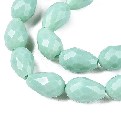 Opaque Solid Color Beads Strands EGLA-N013-P10mm-D14-1