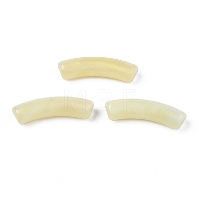 Opaque Acrylic Beads LS-MACR-N009-020A-1