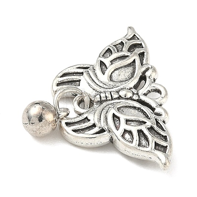Tibetan Style Alloy Pendants FIND-H056-08AS-1