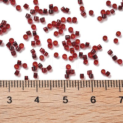 Transparent Colours Glass Seed Beads SEED-H003-01A-1