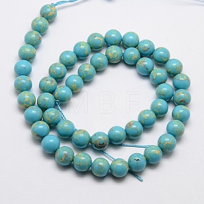 Synthetic Imperial Jasper Beads G-I083-12mm-02-1-1