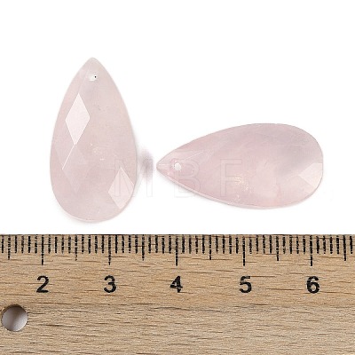 Natural Rose Quartz Pendants G-C140-05L-1