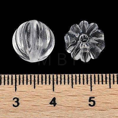 Transparent Acrylic Beads TACR-U008-03B-1