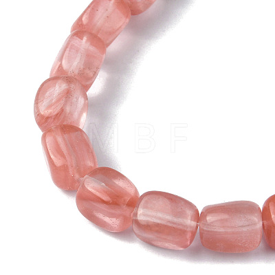 Cherry Quartz Glass Beads Strands G-F743-02D-1