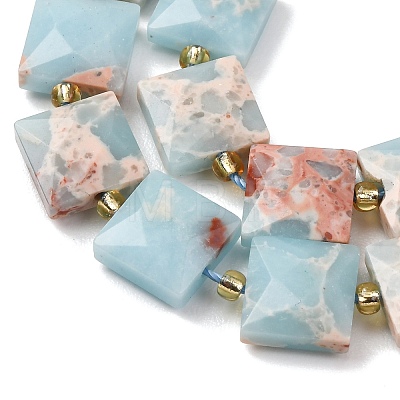 Synthetic Shoushan Stone Beads Strands G-F839-A27-01-1