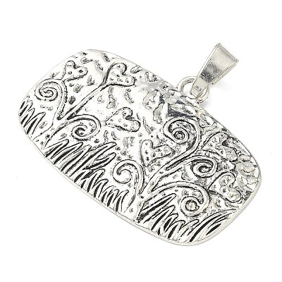 Tibetan Style Alloy Big Pendants FIND-D037-01AS-1