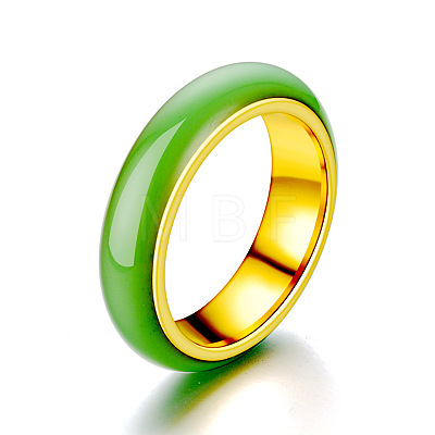 201 Stainless Steel Enamel Finger Rings FS-WGF3AA7-03-1