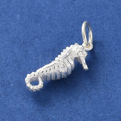 925 Sterling Silver Sea Animal Sea Horse Charms STER-E071-02S-05-1