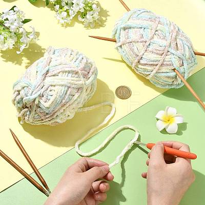 Soft Crocheting Polyester Yarn YCOR-FZC0001-01C-1