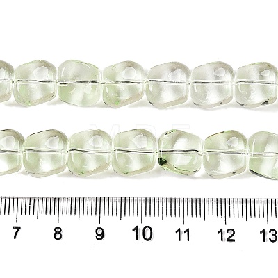 Electroplate Glass Beads Strands EGLA-N012-07E-1