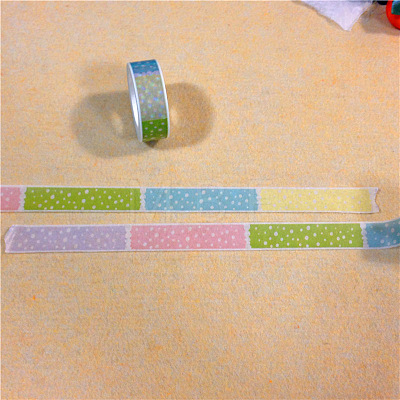 Polka Dot Pattern DIY Scrapbook Decorative Paper Tapes DIY-A002-KK1522-1