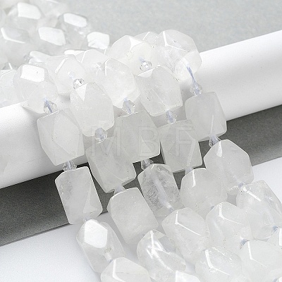 Natural Quartz Crystal Beads Strands G-C182-26-01-1