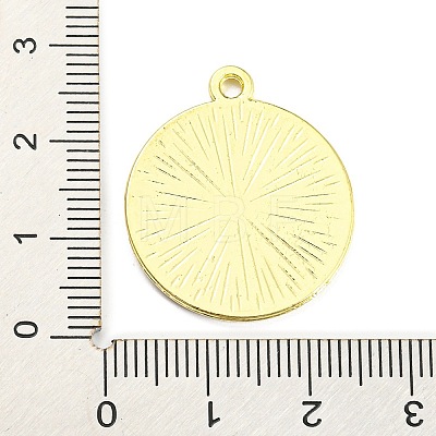 Alloy Enamel Pendants ENAM-M217-03F-G-1