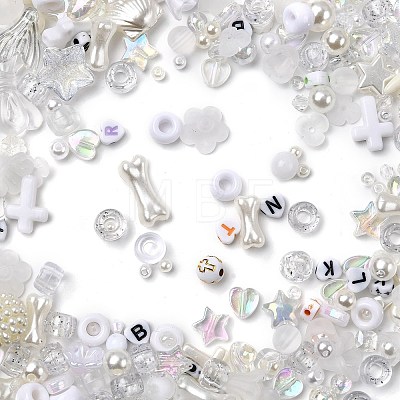 Opaque & Transparent Acrylic Beads SACR-XCP0001-06A-1