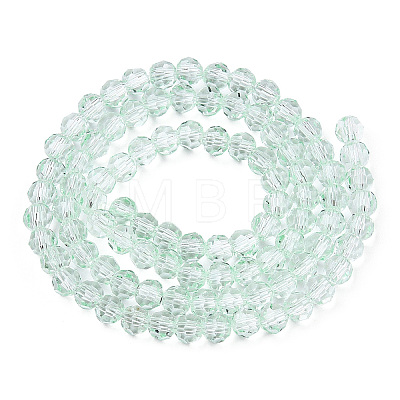 Transparent Glass Beads Strands GLAA-E036-07Z-02-1