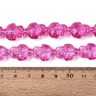Transparent Glass Beads Strands DGLA-N021-02A-05-1