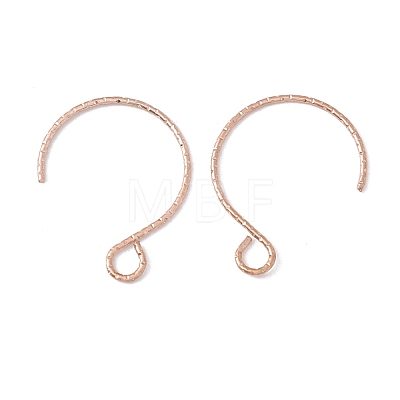 Ion Plating(IP) 316 Surgical Stainless Steel Earring Hooks STAS-D183-03RG-02-1