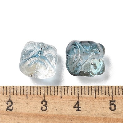 Baking Paint Transparent Glass Beads X1-GLAA-C035-01-1