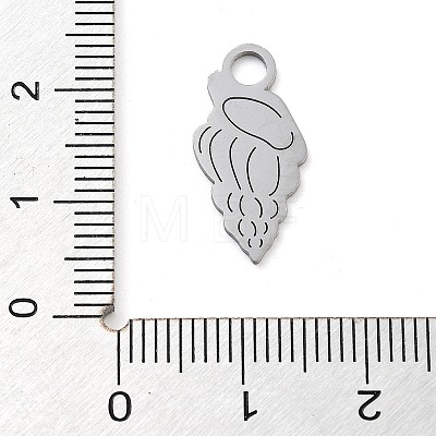 Anti-Tarnish 304 Stainless Steel Pendants STAS-M076-03P-1