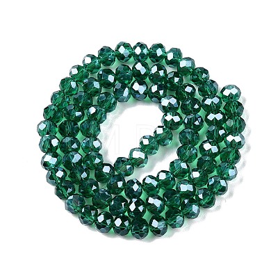 Electroplate Glass Beads Strands LS-EGLA-A044-T6mm-A18-1