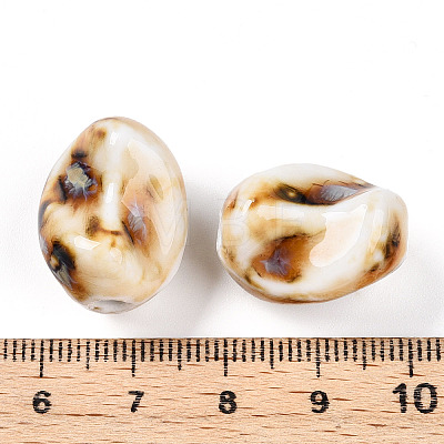 Handmade Porcelain Beads PORC-N008-06Q-1