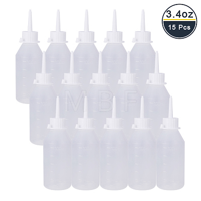 BENECREAT Plastic Glue Bottles DIY-BC0009-08-1