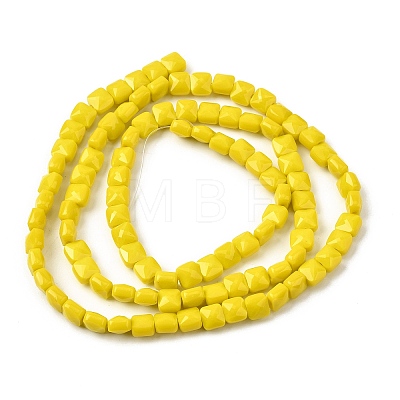 Opaque Glass Beads Strands GLAA-L050-C21-1