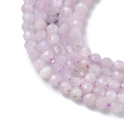 Natural Kunzite/Spodumene Beads Strands G-L651-C12-2mm-02-1