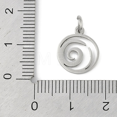 Non-Tarnish 304 Stainless Steel Charms STAS-L279-031P-1