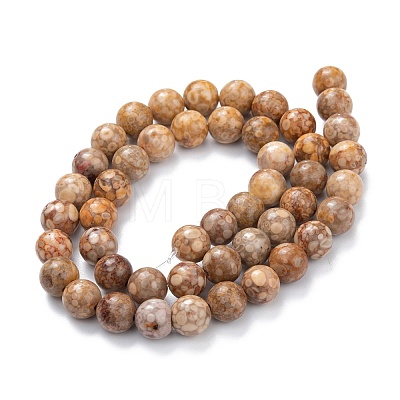 Natural Maifanite/Maifan Stone Beads Strands X-G-P451-01A-C-1