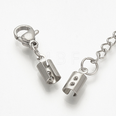 Tarnish Resistant 304 Stainless Steel Chain Extender LS-X-STAS-S076-89-1
