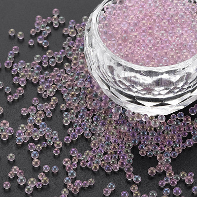 DIY Nail Art Decoration Mini Glass Beads MRMJ-N028-001A-B20-1