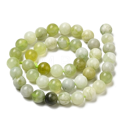 Natural New Jade Beads Strands G-K340-A01-02-1