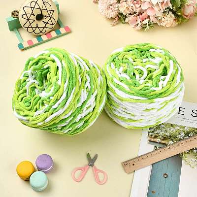 4 Bundles Polyester Yarn FB-FSB9EF-01E-1