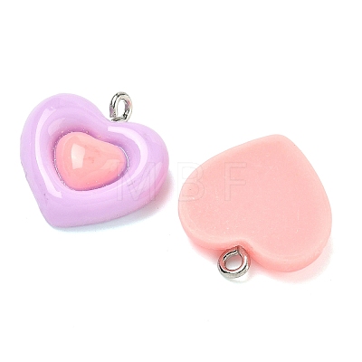 Opaque Resin Pendants RESI-K203-17-1
