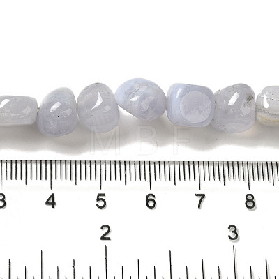 Natural Blue Lace Agate Beads Strands G-NH0017-B05-01-1